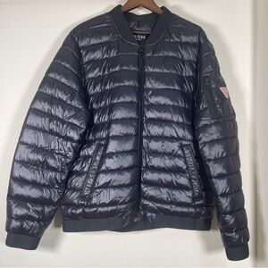 GUESS Men’s Insulated Black Puffer Jacket Size XL